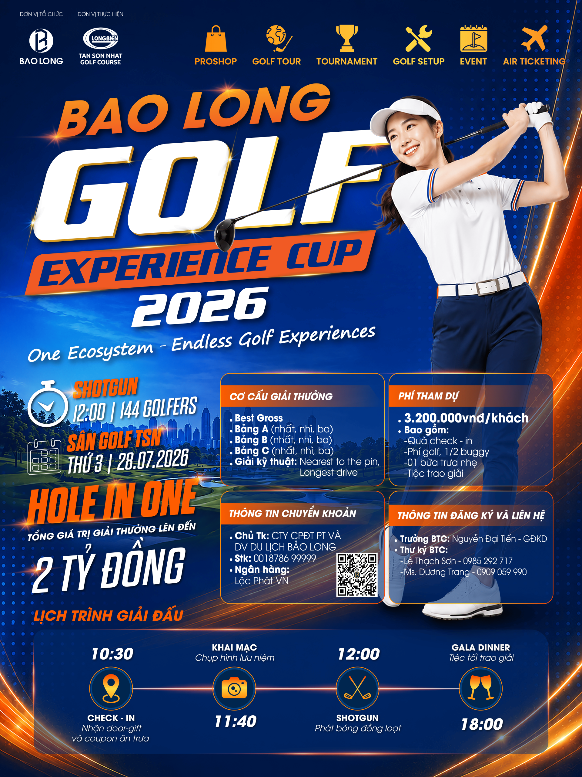 BAO LONG GOLF EXPERIENCE CUP 2026 | One Ecosystem • Endless Golf Experiences